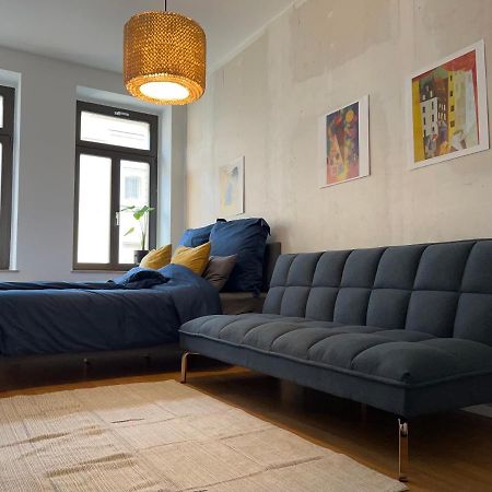 Appartamento Stilvoller Altbau Mit Balkon - 10 Min To Center Lipsia Esterno foto